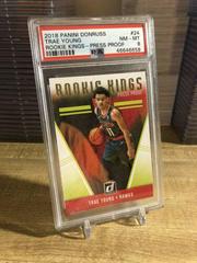 Trae Young [Press Proof] #24 Basketball Cards 2018 Panini Donruss Rookie Kings Prices