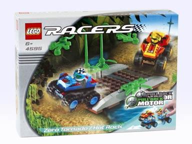 Zero Tornado & Hot Rock #4595 LEGO Racers