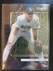 Larry Walker [Single] #29 Baseball Cards 1999 Upper Deck Black Diamond Prices