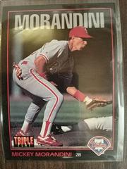 Mickey Morandini #53 Baseball Cards 1993 Panini Donruss Triple Play Prices