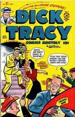 Dick Tracy #31 (1950) Comic Books Dick Tracy Monthly Prices