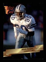 Alvin Harper #84 Football Cards 1993 Wild Card Prices