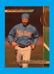 Bob McClure #3 Baseball Cards 1993 Stadium Club Marlins Prices