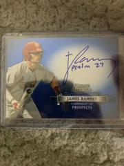 James Ramsey Baseball Cards 2012 Bowman Sterling Autograph Prospects Prices