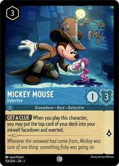 Mickey Mouse - Detective [Foil] #154 Lorcana First Chapter Prices