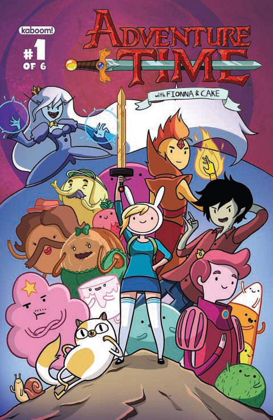 Adventure Time: Fionna & Cake #1 (2013) Comic Books Adventure Time with Fionna and Cake