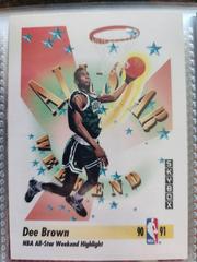 Dee Brown #315 Basketball Cards 1991 Skybox Prices