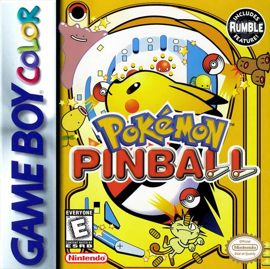 Pokemon Pinball Cover Art
