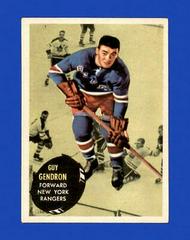Guy Gendron Hockey Cards 1961 Topps Prices