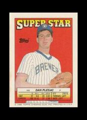 Dan Plesac Baseball Cards 1988 Topps Stickercard Prices