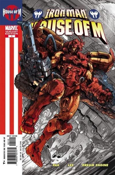 Iron Man: House of M [Variant] #1 (2005) Comic Books Iron Man: House of M