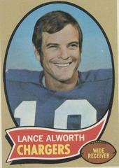 Lance Alworth Football Cards 1970 Topps Prices