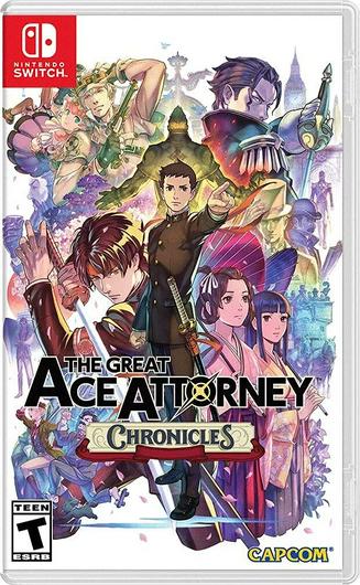 The Great Ace Attorney Chronicles Cover Art
