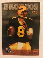 Jeff Lewis #48 Football Cards 1996 Classic NFL Draft Prices