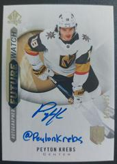 Peyton Krebs [Inscribed Autograph] Hockey Cards 2020 SP Authentic Prices