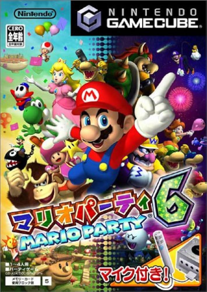 Mario Party 6 [Microphone Bundle] JP Gamecube