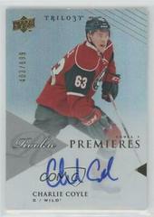 Charlie Coyle [Autograph] Hockey Cards 2013 Upper Deck Trilogy Prices
