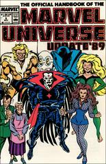 The Official Handbook of the Marvel Universe - Update 89 [Newsstand] #5 (1989) Comic Books Official Handbook of the Marvel Universe Update '89 Prices