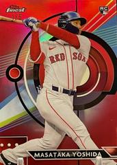 Masataka Yoshida [Red] #76 Baseball Cards 2023 Topps Finest Prices