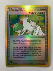 Wally's Training [Reverse Holo] #89 Pokemon Sandstorm Prices