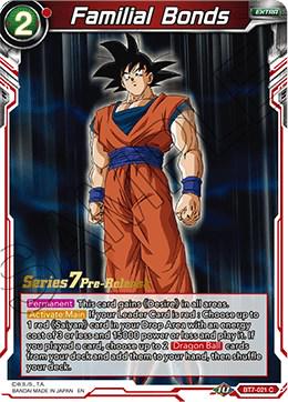 Familial Bonds BT7-021_PR Dragon Ball Super Series 7 Pre-Release Promos