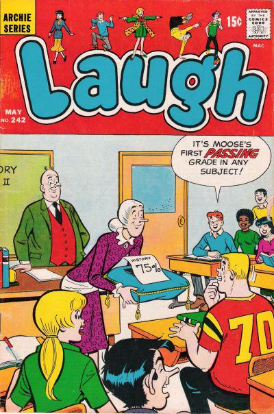 Laugh Comics #242 (1971) Comic Books Laugh Comics