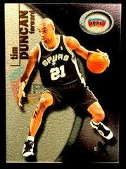 Tim Duncan #79 Basketball Cards 2000 Fleer E-X Prices