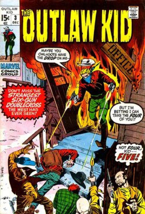 The Outlaw Kid #3 (1970) Comic Books The Outlaw Kid