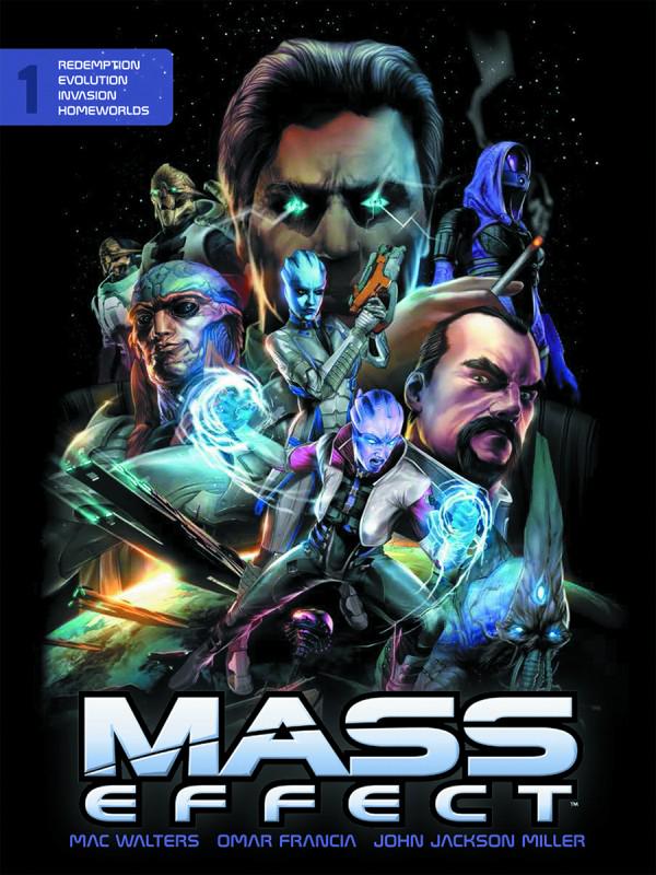 Mass Effect Library Edition Vo. 1 [Hardcover] (2013) Comic Books Mass Effect