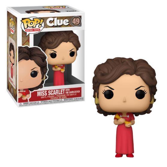 Miss Scarlet with the Candlestick #49 Funko POP Retro Toys