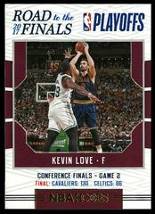Kevin Love [Road to Finals] Basketball Cards 2017 Panini Hoops Prices