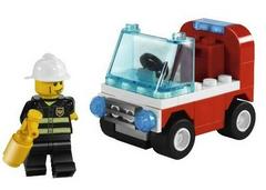 LEGO Set | Fireman's Car LEGO City