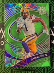 Ja'Marr Chase [Neon Green] #100 Football Cards 2022 Panini Chronicles Draft Picks Spectra Prices
