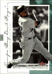 Greg Vaughn #39 Baseball Cards 2001 Fleer Genuine Prices