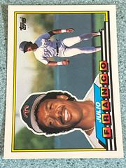 Julio Franco #288 Baseball Cards 1989 Topps Big Prices