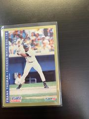 Frank Thomas #23/25 Baseball Cards 1993 Fleer Atlantic Prices