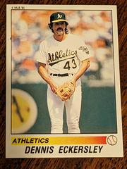 Dennis Eckersley Baseball Cards 1990 Panini Stickers Prices