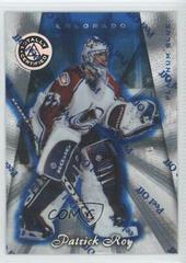 Patrick Roy [Platinum Blue] Hockey Cards 1997 Pinnacle Totally Certified Prices
