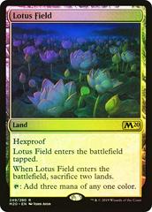 Lotus Field [Foil] Magic Core Set 2020 Prices