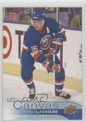 Pat LaFontaine Hockey Cards 2016 Upper Deck Canvas Prices