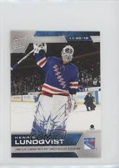 Henrik Lundqvist Hockey Cards 2019 Topps Now NHL Stickers Prices