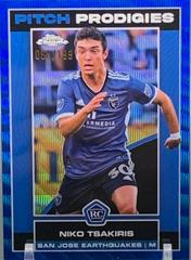 Niko Tsakiris [Blue Wave] Soccer Cards 2023 Topps Chrome MLS Prices