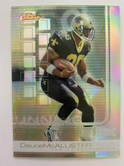 Deuce McAllister [Refractor] #13 Football Cards 2002 Topps Finest Prices