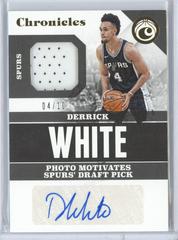 Derrick White [Gold] Basketball Cards 2017 Panini Chronicles Autographs Prices