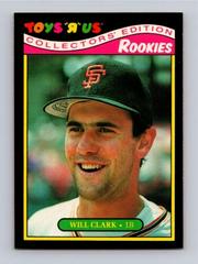 Will Clark #7 Baseball Cards 1987 Topps Toys R US Rookies Prices