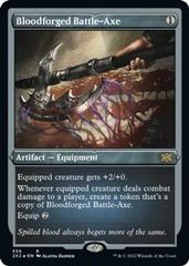 Bloodforged Battle-Axe [Foil Etched] Magic Double Masters 2022 Prices