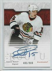 Tuomo Ruutu [Autograph] Hockey Cards 2003 SP Authentic Prices