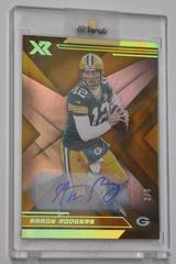 Aaron Rodgers [Autograph Gold] #9 Football Cards 2019 Panini XR Prices
