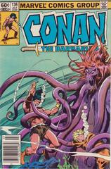 Conan the Barbarian [Newsstand] #136 (1982) Comic Books Conan the Barbarian Prices