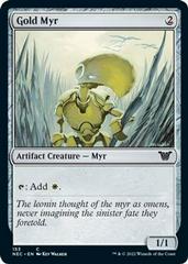 Gold Myr Magic Kamigawa: Neon Dynasty Commander Prices
